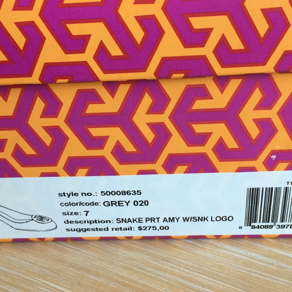 Final Price Tory Burch Snake Print Block Heel Pump - image 2